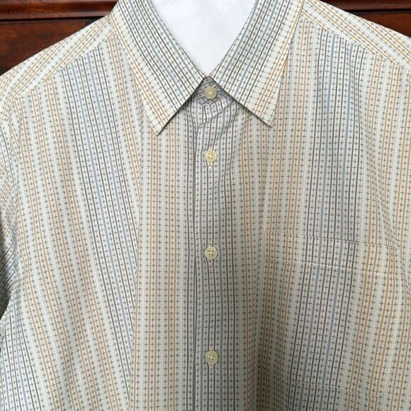 Men's Tommy Bahama Cotton Button Down Long Sleeve Shirt Size Large - Picture 2 of 10
